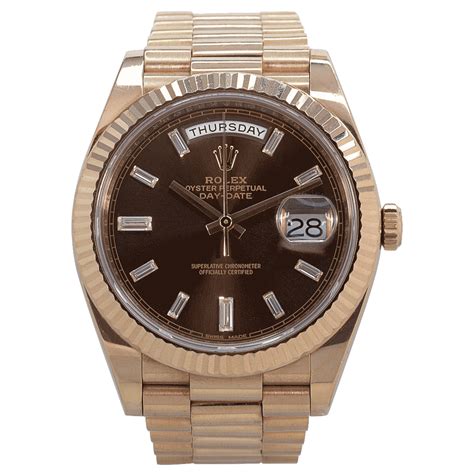 rolex day date rose gold oyster|rolex oysterquartz day date value.